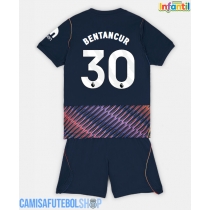 Camisa de time de futebol Tottenham Hotspur Rodrigo Bentancur #30 Replicas 2º Equipamento Infantil 2026-27 Manga Curta (+ Calças curtas)